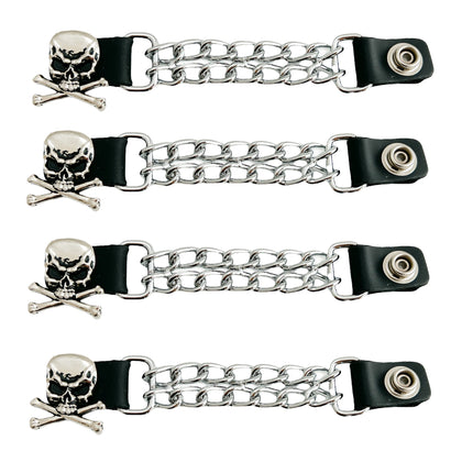 BC953- 4" CHROME CHAIN 4/PK