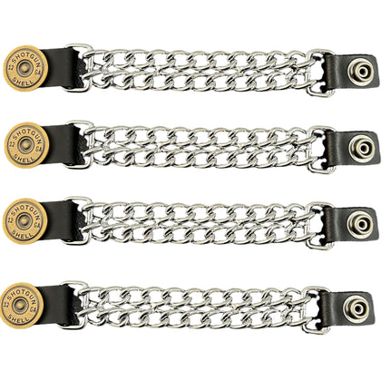 BC953- 6" CHROME CHAIN 4/PK