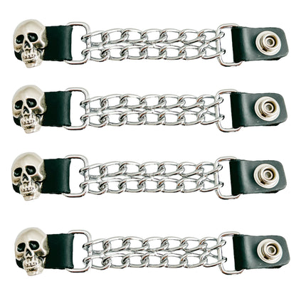 BC953- 4" CHROME CHAIN 4/PK
