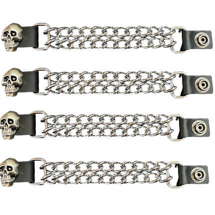 BC953- 6" CHROME CHAIN 4/PK