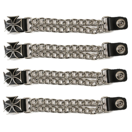 BC953- 6" CHROME CHAIN 4/PK