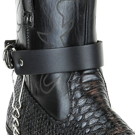 BS100 PLAIN LEATHER BOOT STRAP