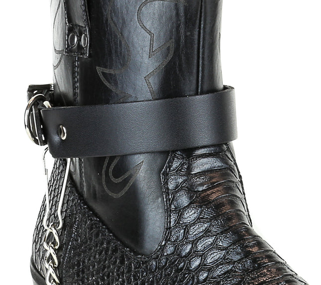 BS100 PLAIN LEATHER BOOT STRAP