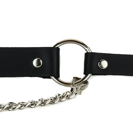 BS100R  RING SIDE  PLAIN LEATHER BOOTSTRAP