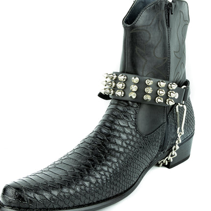 BS123  THREE ROWS OF 1/2" SPIKE BOOTSTRAP