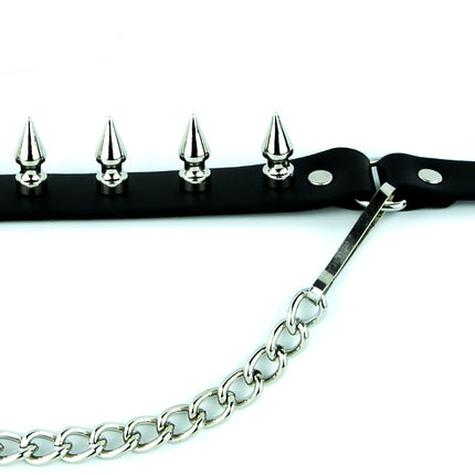 BS126  SINGLE ROW 1" SPIKE BOOT STRAP