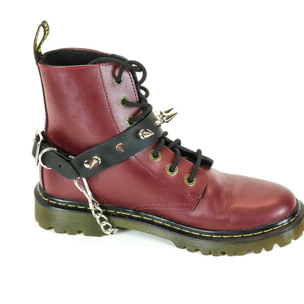 BS126  SINGLE ROW 1" SPIKE BOOT STRAP