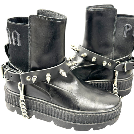 BS126  SINGLE ROW 1" SPIKE BOOT STRAP