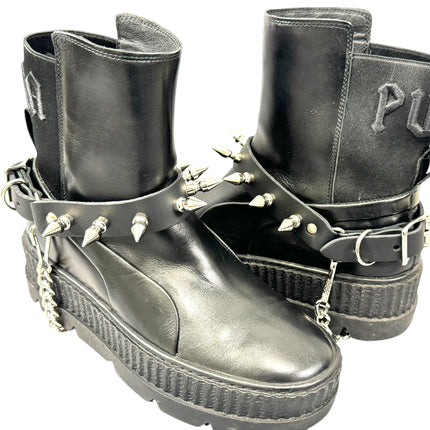 BS126  SINGLE ROW 1" SPIKE BOOT STRAP