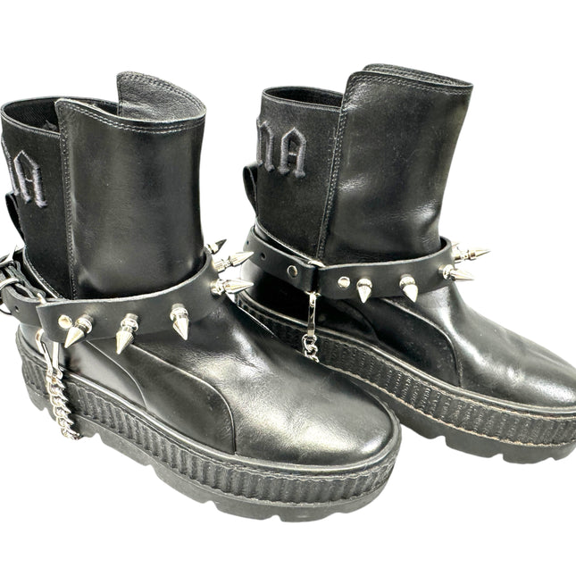 BS126  SINGLE ROW 1" SPIKE BOOT STRAP
