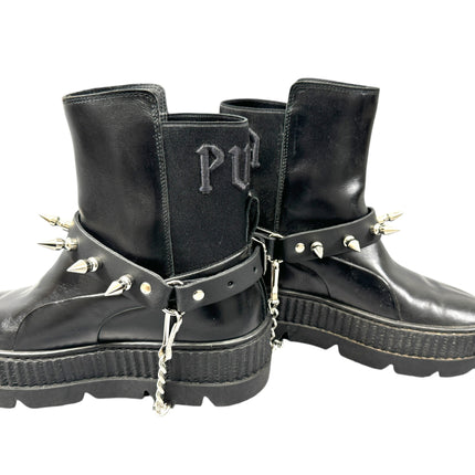 BS126  SINGLE ROW 1" SPIKE BOOT STRAP