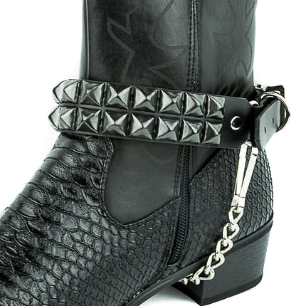 BS146  2 ROW STUDDED BOOTSTRAP