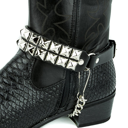 BS146  2 ROW STUDDED BOOTSTRAP