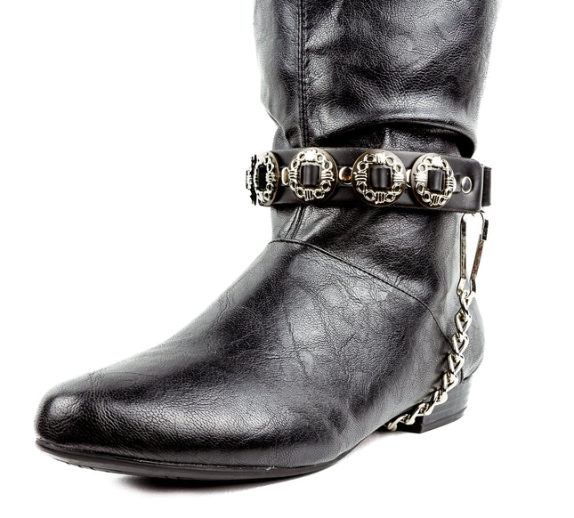 BS160 WIRE CONCHO BOOTSTRAP