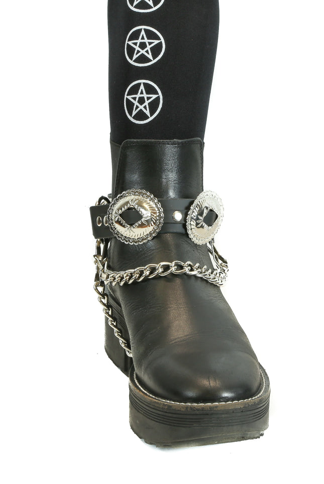 BS205 SLASH CONCHO BOOT STRAP