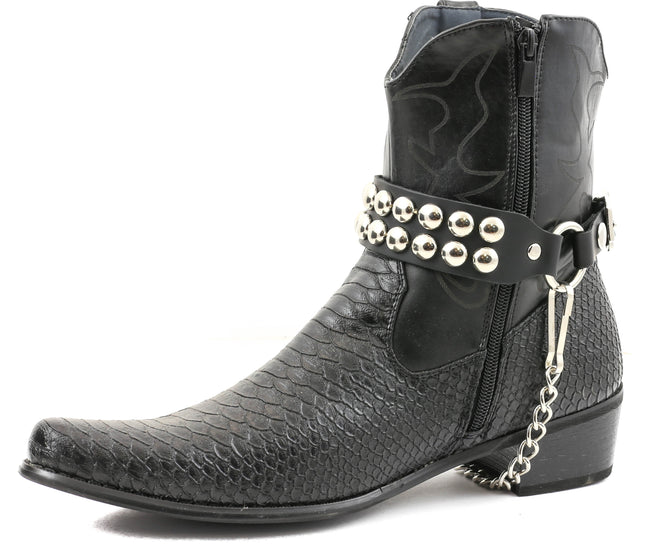 BS208 2 ROW ROUND STUD BOOTSTRAP