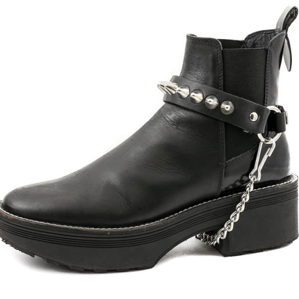 BS213R SINGLE ROW UK77 STUDDED RING BOOTSTRAP