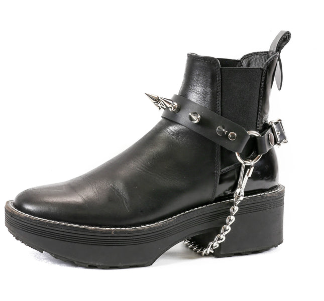 BS218R 1 ROW SPIKE RING BOOTSTRAP