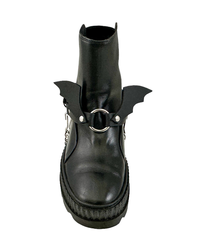 BS340 BAT WING  BOOTSTRAP OVER LEATHER