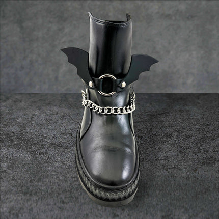 BS340 BAT WING  BOOTSTRAP OVER LEATHER