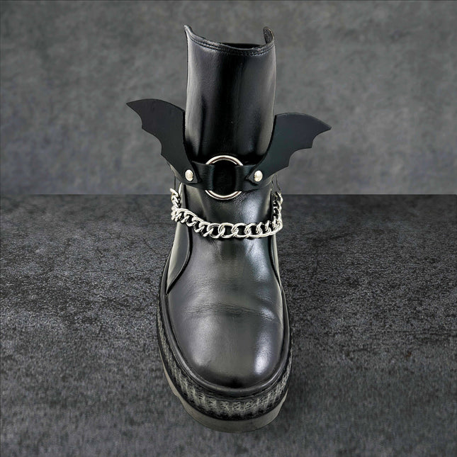 BS340 BAT WING  BOOTSTRAP OVER LEATHER