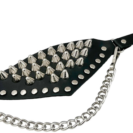 BS344 UK77 TRIANGULAR   BOOTSTRAP OVER LEATHER