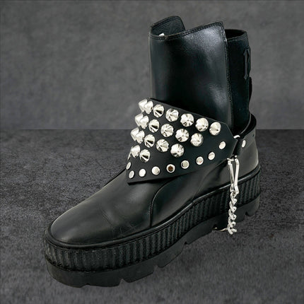 BS345 1/2" CONICAL TRIANGULAR   BOOTSTRAP OVER LEATHER