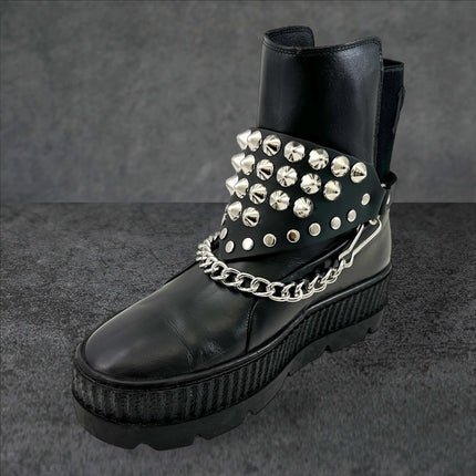 BS345 1/2" CONICAL TRIANGULAR   BOOTSTRAP OVER LEATHER