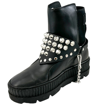 BS345 1/2" CONICAL TRIANGULAR   BOOTSTRAP OVER LEATHER