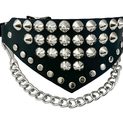 BS345 1/2" CONICAL TRIANGULAR   BOOTSTRAP OVER LEATHER