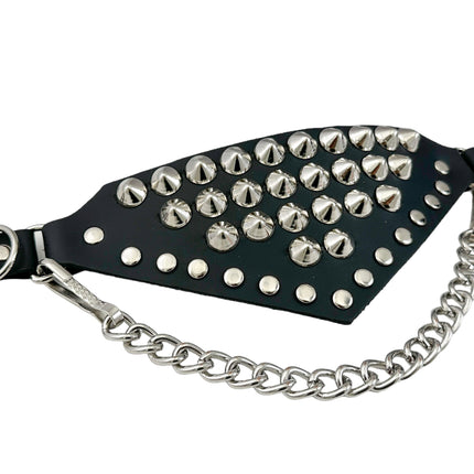 BS345 1/2" CONICAL TRIANGULAR   BOOTSTRAP OVER LEATHER