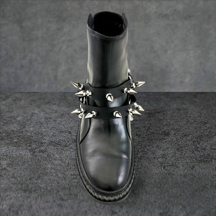 BS350 SPIKE 1" DOUBLE STRAP  BOOTSTRAP LEATHER