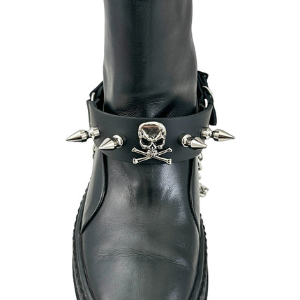 BS354 SPIKE AND SKULL  BOOTSTRAP