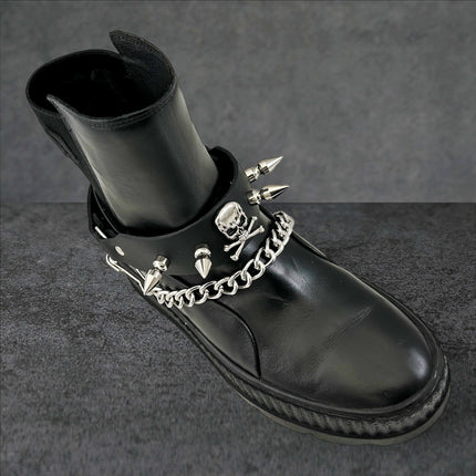 BS354 SPIKE AND SKULL  BOOTSTRAP