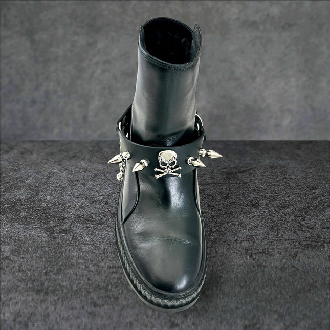 BS354 SPIKE AND SKULL  BOOTSTRAP