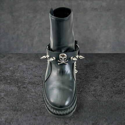 BS354 SPIKE AND SKULL  BOOTSTRAP