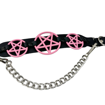 BS360 PENTAGRAM  BOOTSTRAP LEATHER