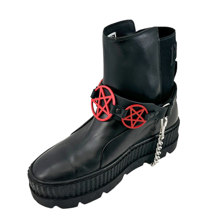 BS360 PENTAGRAM  BOOTSTRAP LEATHER