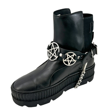 BS360 PENTAGRAM  BOOTSTRAP LEATHER