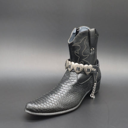 BS390HT  HEART CONCHO BOOTSTRAP