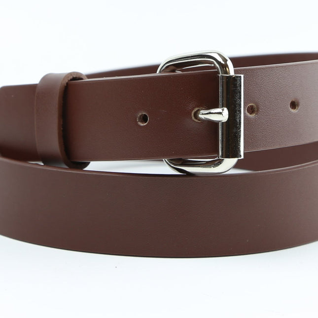 BT100-125BRN 1 1/4 WIDE PLAIN BELT