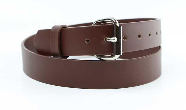 BT100-125BRN 1 1/4 WIDE PLAIN BELT