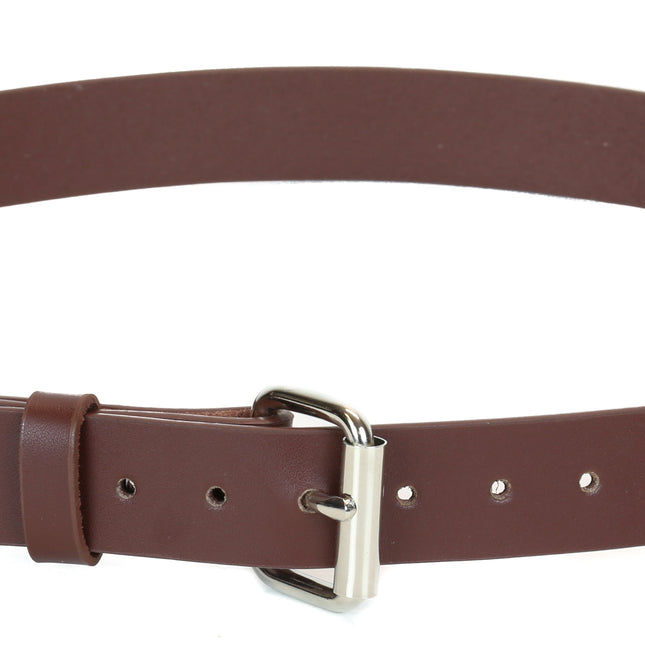 BT100-125BRN 1 1/4 WIDE PLAIN BELT