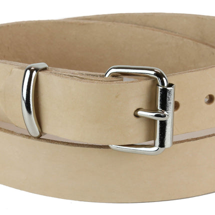 BT100-125BEIGE 1 1/4" WIDE PLAIN BELT