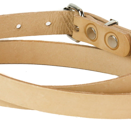 BT100-125BEIGE 1 1/4" WIDE PLAIN BELT