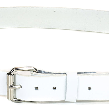 BT100-125WHT 1 1/4" WIDE PLAIN BELT