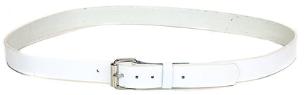 BT100-125WHT 1 1/4" WIDE PLAIN BELT