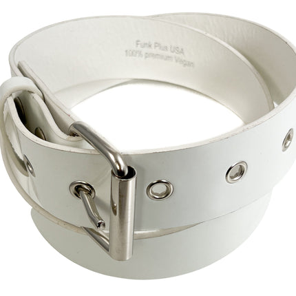 BT100-125P  1 1/4" PATENT SHINY  VEGAN PLAIN BELT