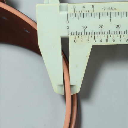 BT100BRN GENUINE LEATHER LATIGO BORWN  PLAIN BELT