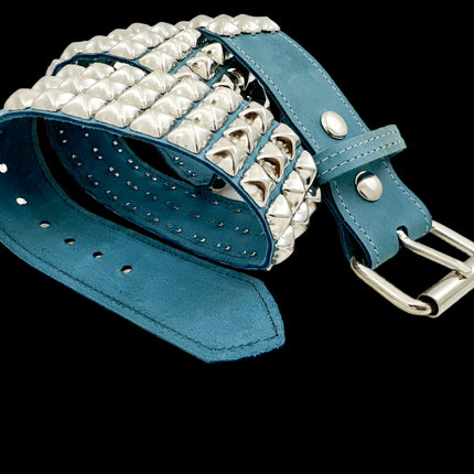 BT104 DENIM CRAZY HORSE LEATHER